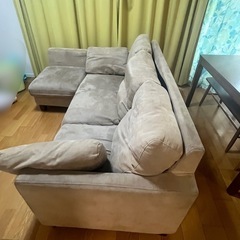 大型　ソファ　L字ソファの画像