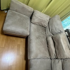 大型　ソファ　L字ソファの画像