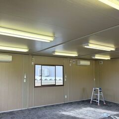 中古 ナガワ スーパーハウス 事務所用 3連棟2階建の画像