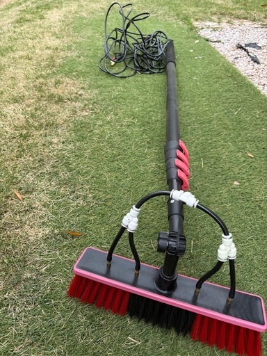 外壁高所ブラシ6m 【使用回数1回】