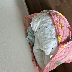 お昼寝　子ども布団セットの画像