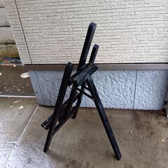 木製イーゼル②　絵画用？の画像