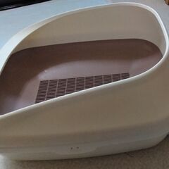 猫用システムトイレ（ハーフカバー）の画像