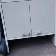 お届け 美品  冷蔵庫 上部収納  55×55×55