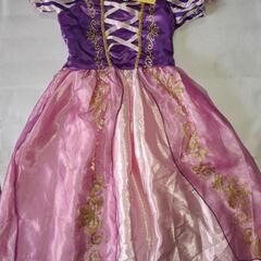ドレス　Disney　ラプンツェル　120cm　