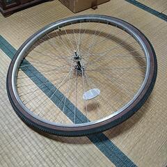 自転車の前輪