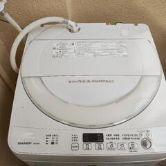 2016年製　5.5kg シャープ　全自動洗濯機