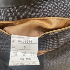秋冬用　DORMEUIL スーツ　ジャケットのみ　の画像