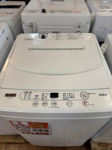 YAMADA　6.0kg 洗濯機 2021年製