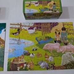 くもんパズル 　STEP１・２・３ (どうぶつ)　３点セット　幼児教材　№3の画像