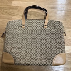 COACH コーチ F70288 シグネチャー トートバッグ キャンバスの画像