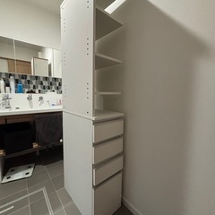 ベルメゾン 隙間サニタリーラック幅30cmの画像