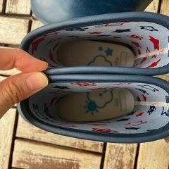 レインブーツ  16cm  17cmの画像