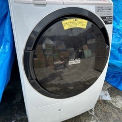 ジャンク品 2019年 日立ドラム洗濯機 6/11kg ビックドラム 中古 乾燥 