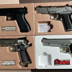 激安】東京マルイエアガン4個セット(おまけジャンク品あり) 東京