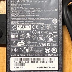 【中古】DELL ノートパソコン-　純正電源アダプター　DA90-PS1-00の画像