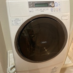 ※ジャンク扱い※【サンヨー】AQUAドラム式洗濯機　