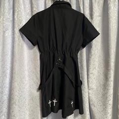 黒ワンピースの画像