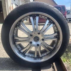 ヨコハマタイヤマルセロアルミホイール付285/45R22 4本セット