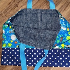 手作りレッスンバックの画像