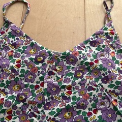 ⭐︎【新品】小花柄キャミソール〜重ね着も素敵ですLの画像