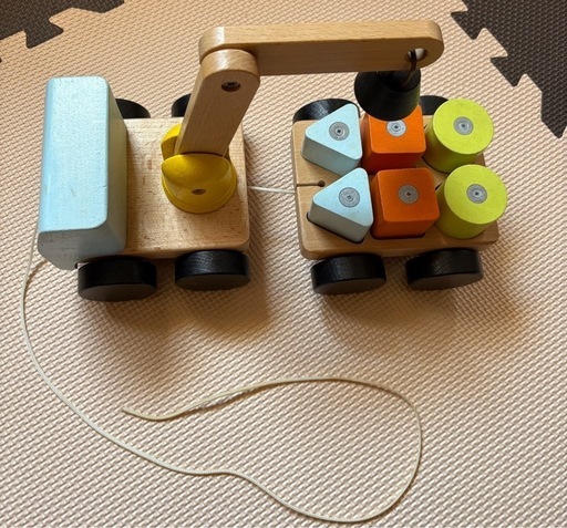 IKEA 木製おもちゃクレーン車 (NS) 宜野湾のベビー用品《その他