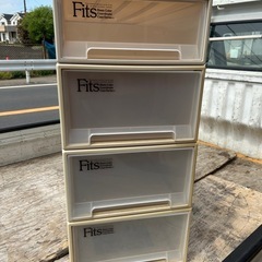 fits クリアケース　4個セット