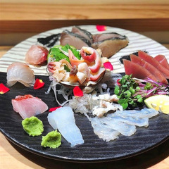 一魚一会でのホールスタッフの画像