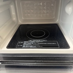 2023年　ハイアール　フラット電子レンジ　白の画像