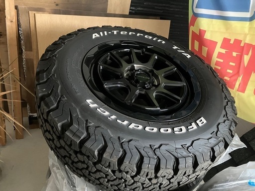 タイヤホイール4本セット225/75R16All-Terrain ほとんど走ってません 