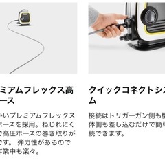 高圧洗浄機　プレミアムフレックスホースの画像