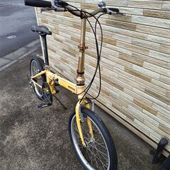 中古自転車 7段変速 20インチ 折り畳み 軽整備済み 防犯登録対応 町田市 相模原市 MM706の画像