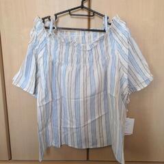 新品　オフショルブラウス　4L