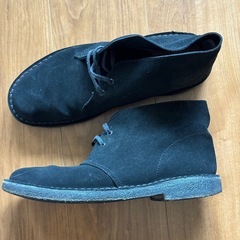 【Clarks】デザートブーツ　クラークス　ブラックの画像