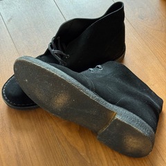 【Clarks】デザートブーツ　クラークス　ブラックの画像
