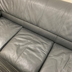 本革 3人掛けソファ4/26までの画像