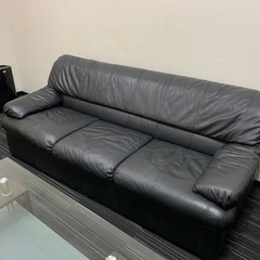 本革 3人掛けソファ4/26まで