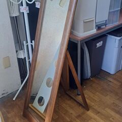 リサイクルショップどりーむ鹿大前店　No1482 姿見　全身鏡　...