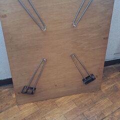 リサイクルショップどりーむ鹿大前店　No709　折りたたみテーブル　レトロ感　写真参照　おすすめ　🎵の画像