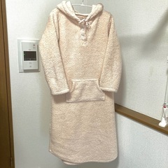 ルームウェア　ワンピース　ピンク　M