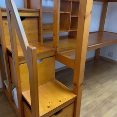  決まりました！　システムベッド　木製の画像