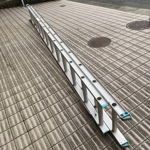 日軽プロダクツ 三連はしご　K型はしご　HKL2-70 D-10