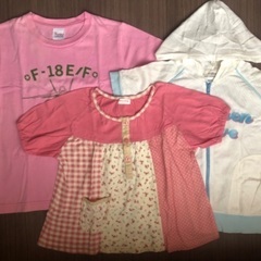 ③ used ブランド 130 女の子 春夏 子ども服 セットの画像