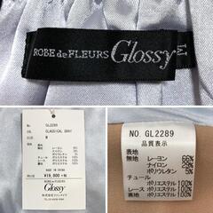  ROBE de FLEURS Glossy ローブドフルールグロッシー レース切替×キャミタイトミニキャバドレスの画像