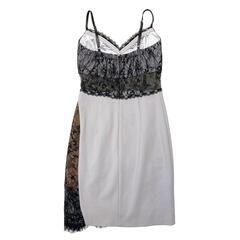  ROBE de FLEURS Glossy ローブドフルールグロッシー レース切替×キャミタイトミニキャバドレスの画像