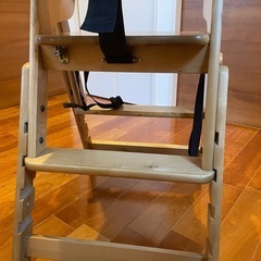 折り畳み　ハイローチェアの画像