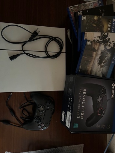 ps4本体 コントローラー ゲーム5本