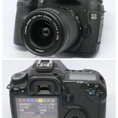 デジタル一眼レフ キヤノン EOS 40D レンズ4本:ダブルズーム、オールドレンズセット、スピードライト 380EX＋おまけの画像