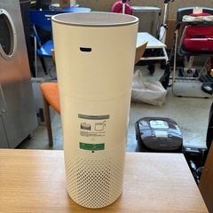 A2504-603 配送不可　air purifier ホワイト　円筒形　加湿器　キズ汚れ有り　動作確認済みの画像