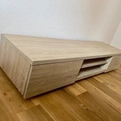 【美品】テレビボード 幅150cm ナチュラルの画像